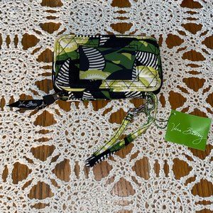 New with Tag Vera Bradley Smartphone Wristlet La Neon Rose Print